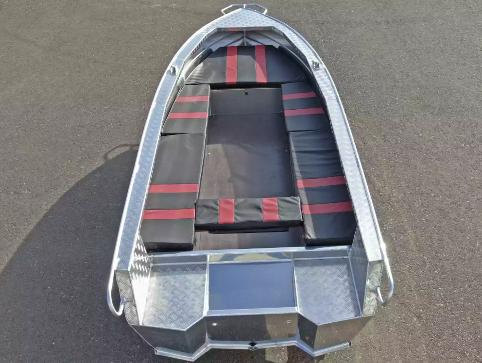 Алюминиевая лодка Wyatboat-390РМ увеличенный борт в Красногорске