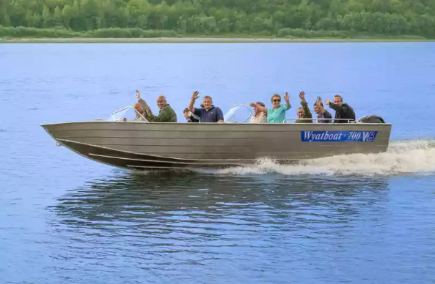 Алюминиевый катер Wyatboat-700 в Красногорске