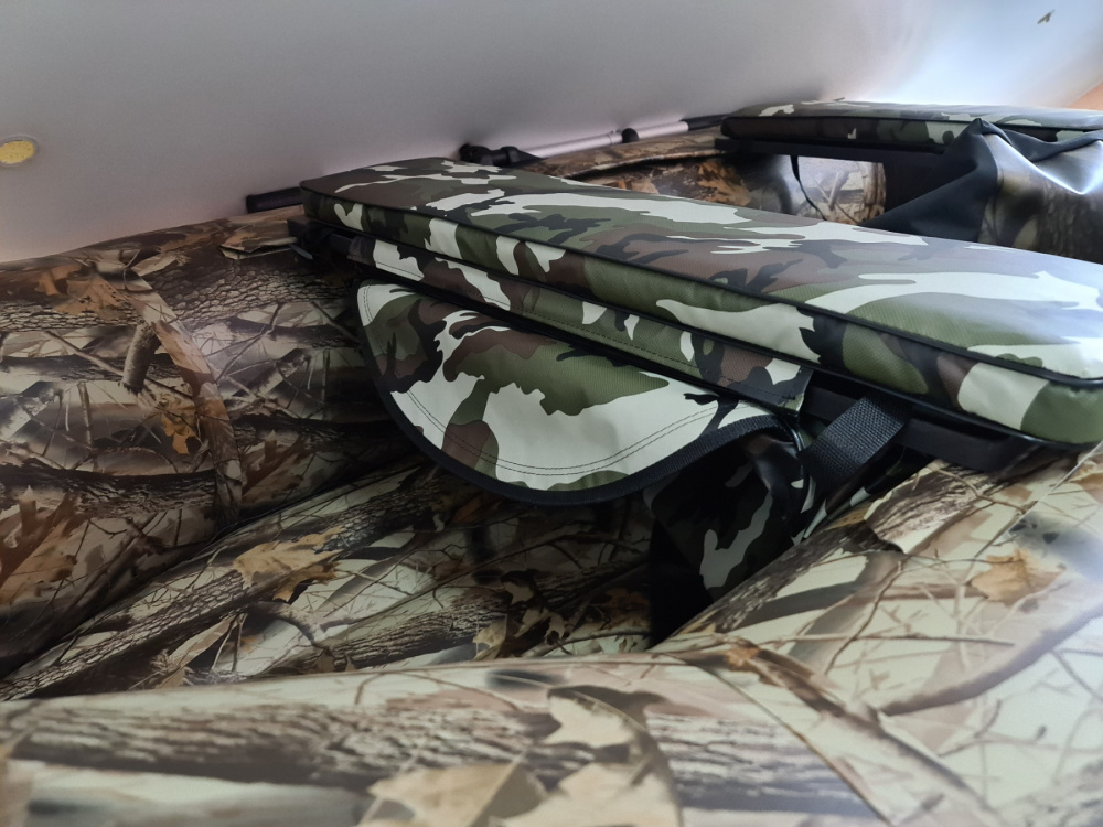 КОМПЛЕКТ МЯГКИХ НАКЛАДОК С СУМКОЙ ДЛЯ ЛОДОК 80Х20 КАМУФЛЯЖ в Красногорске