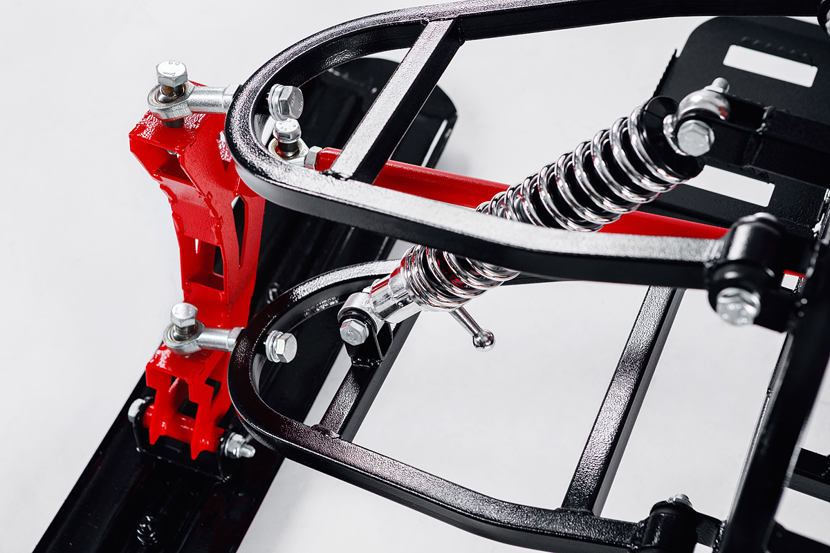 Лыжный модуль IKUDZO TERRAIN с подогревом ручек металлические лыжи в Красногорске