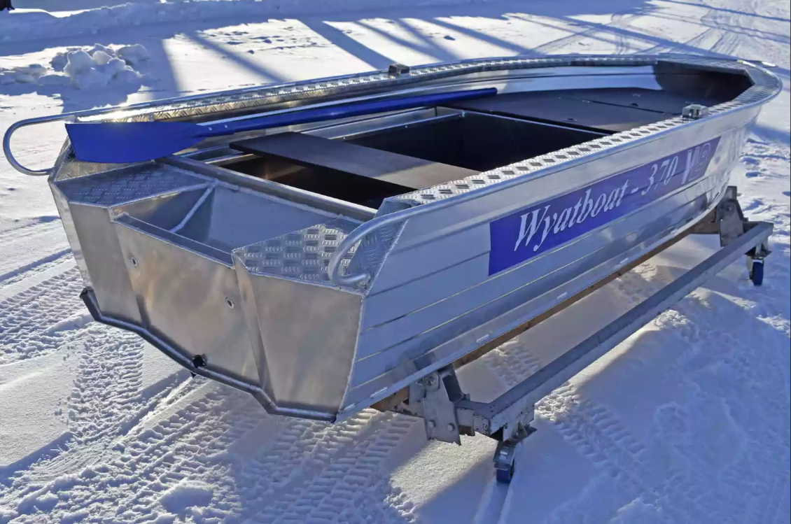 Алюминиевая лодка Wyatboat-370 Р FISH в Красногорске