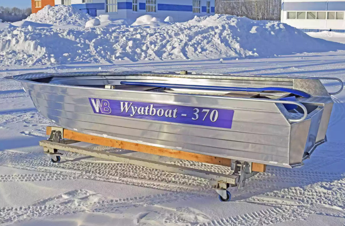 Алюминиевая лодка Wyatboat-370 Р FISH в Красногорске
