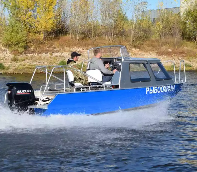 Алюминиевый катер Неман 550 с каютой в Красногорске