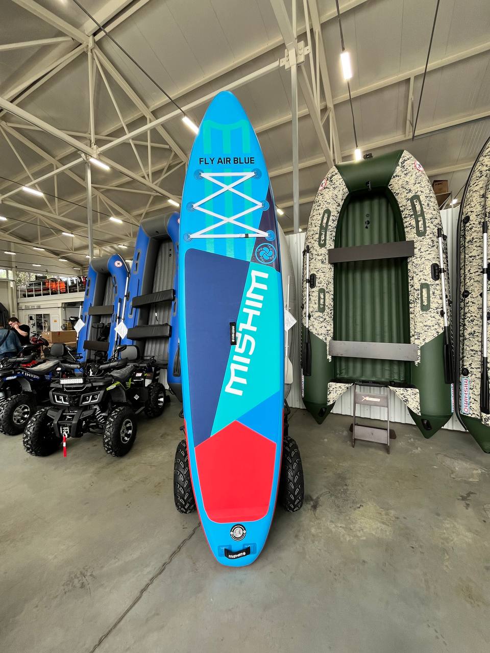 SUP (САП) Доска MISHIMO FLY AIR BLUE 10,8’ (330см) в Красногорске