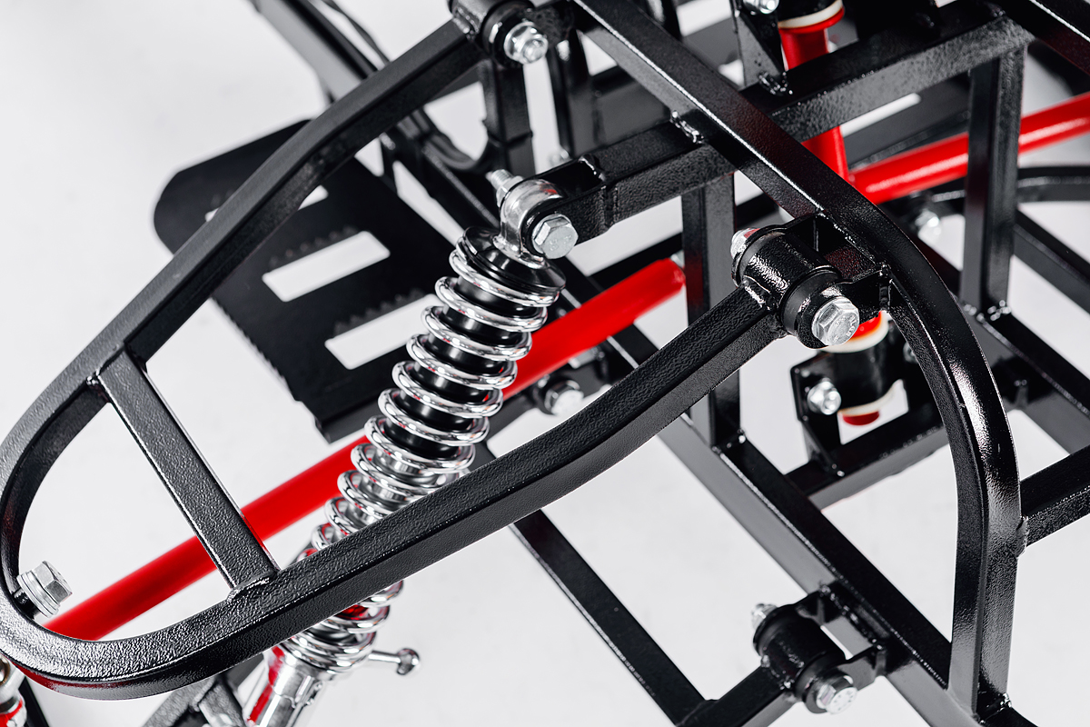 Лыжный модуль IKUDZO TERRAIN с подогревом ручек металлические лыжи в Красногорске