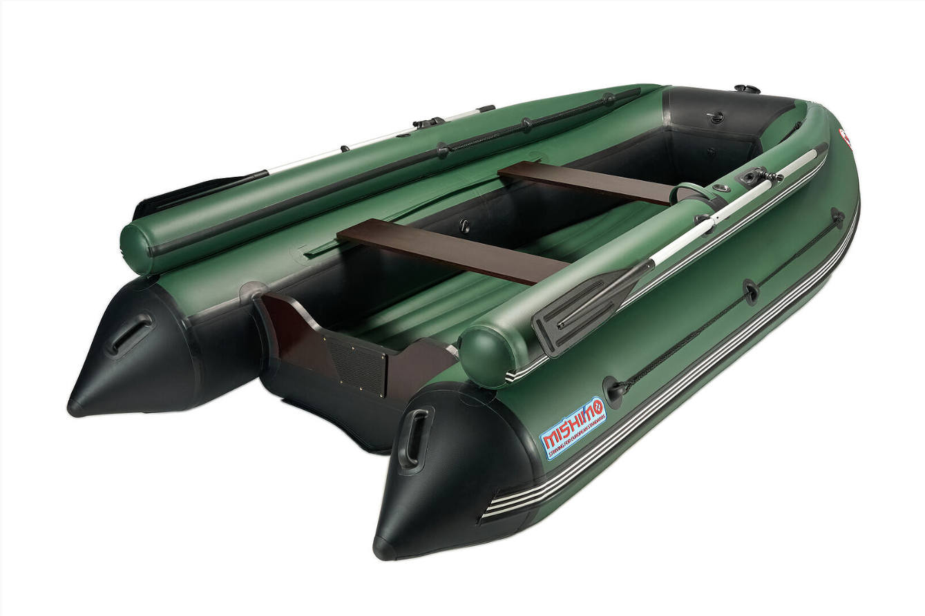 КОМПЛЕКТ ЛОДКА MISHIMO FAMILY LITE 370 + МОТОР MARLIN MP 9.9 AMHS PROLINE FORCE в Красногорске