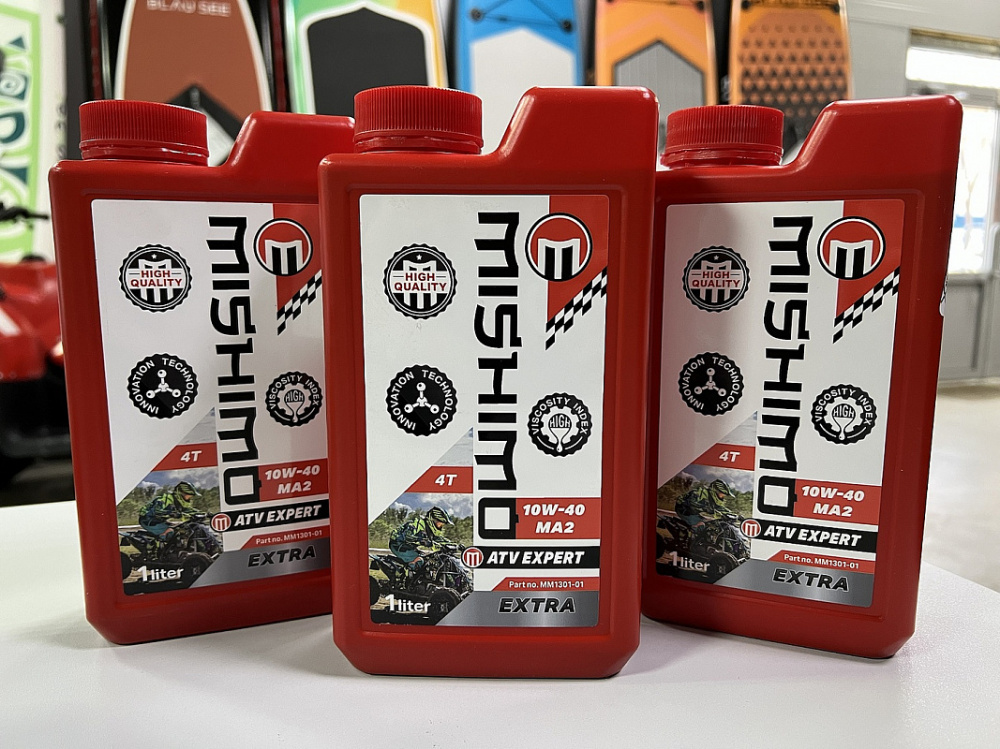 Масло MISHIMO 4T ATV EXPERT (EXTRA) 10w40 1 л в Красногорске