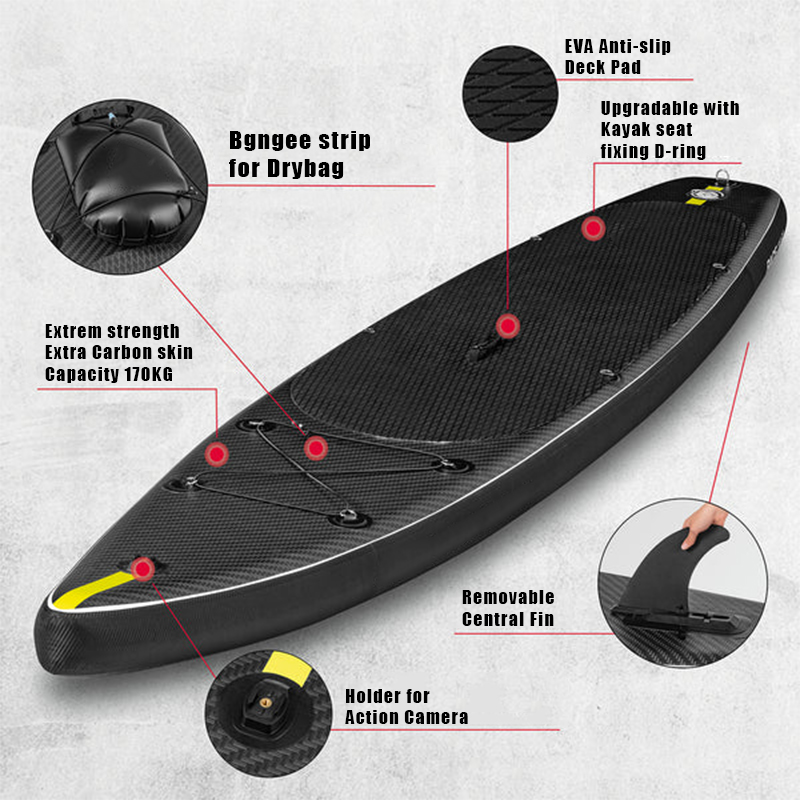 SUP (САП) ДОСКА MISHIMO CARBON DARKSIDE 10.6’ (325СМ) в Красногорске