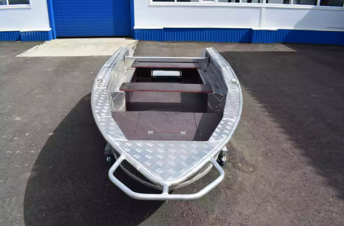 Алюминиевая лодка Wyatboat-390Р Увеличенный борт в Красногорске