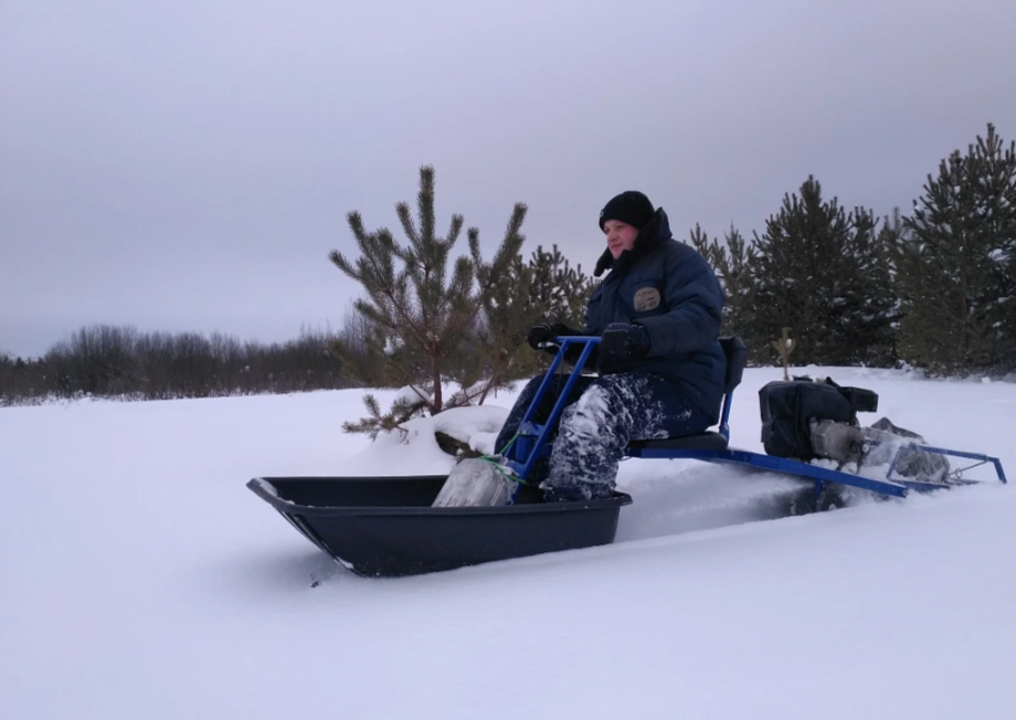 Мотобуксировщик толкач Альбатрос-XL8 с модулем. Без фары, тележки в Красногорске