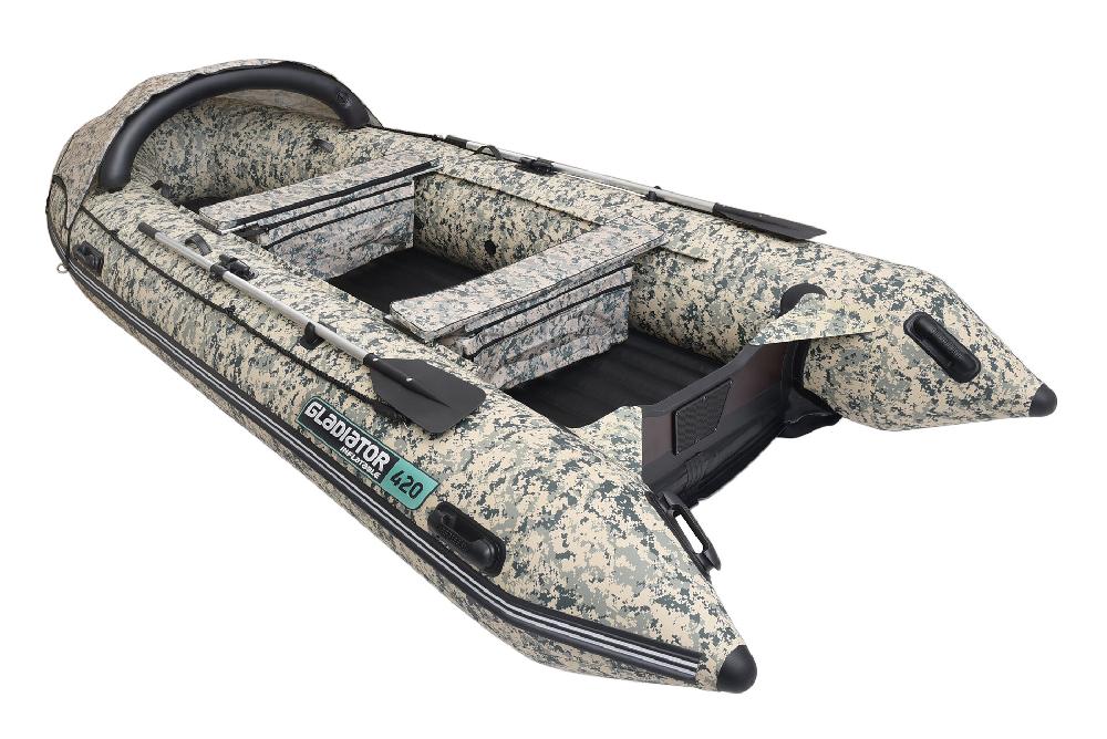 НАДУВНАЯ ЛОДКА GLADIATOR E450PRO в Красногорске