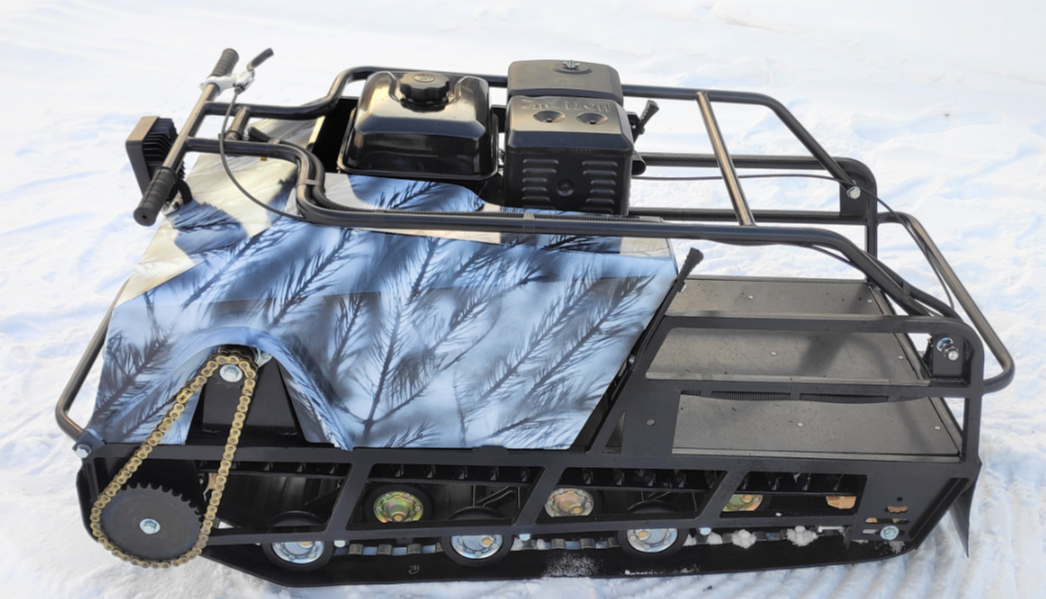 Мотобуксировщик Irondog (Железная собака) M500 15 Камуфляж Охотник в Красногорске