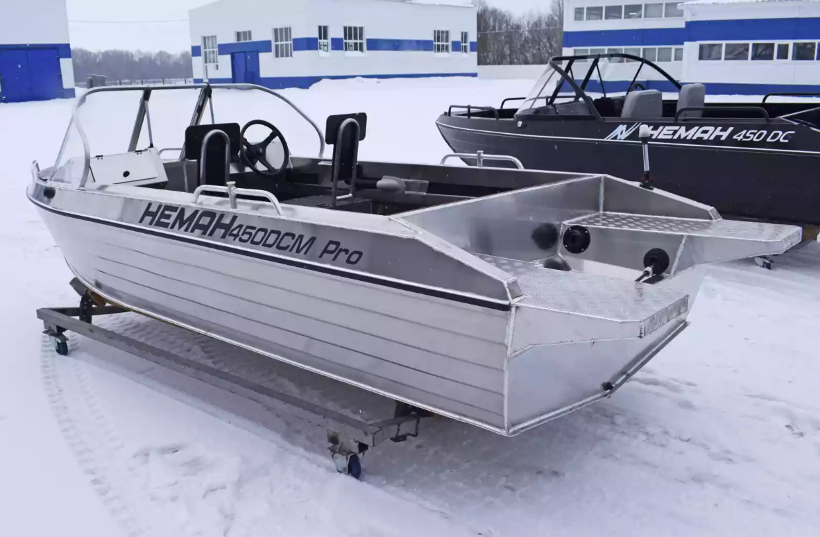 Алюминиевый катер Neman-450 DCM PRO в Красногорске