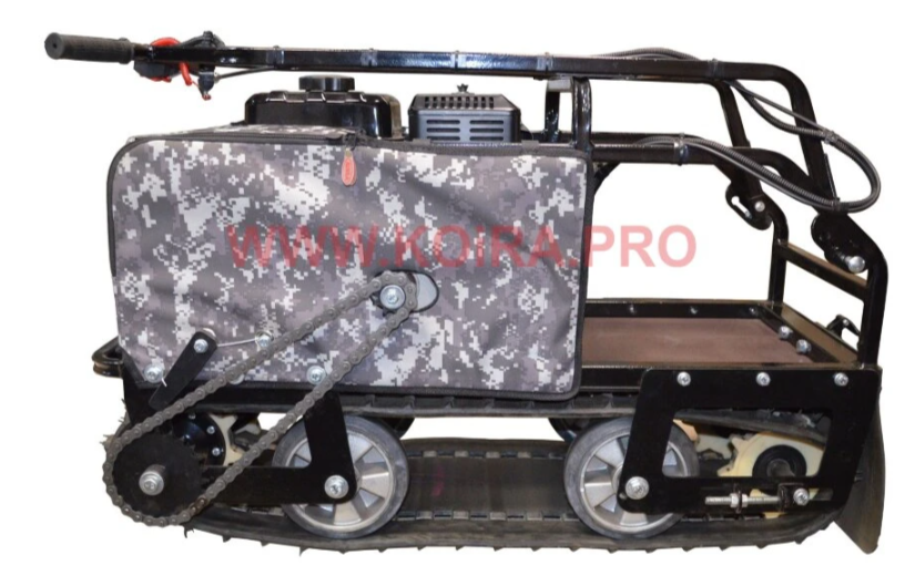 Мини мотобуксировщик КОЙРА "Вжик" (107 см) 7 л/с с ручным стартером в Красногорске