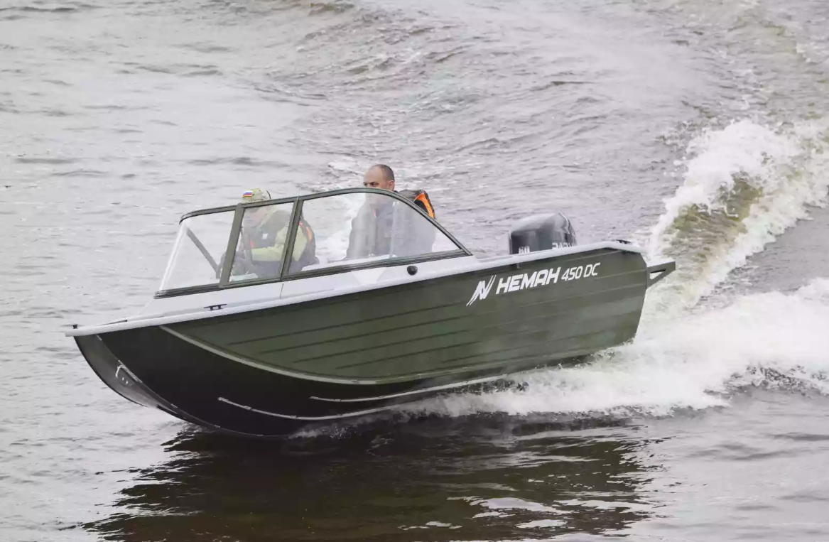 Алюминиевый катер Неман-450 DC NEW в Красногорске