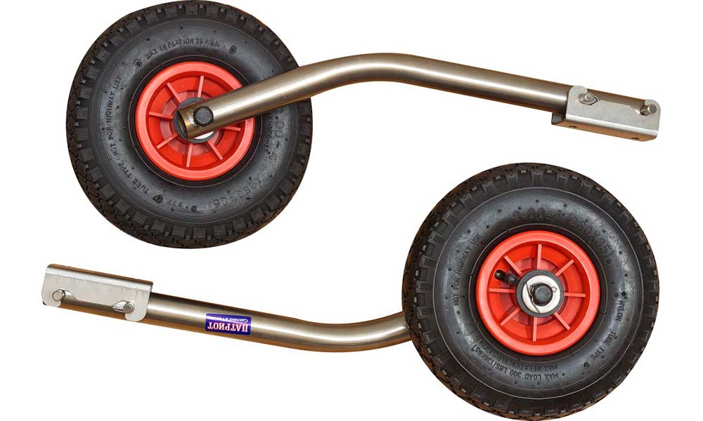 Транцевые колеса модульные удлиненные из нержавеющей стали в Красногорске