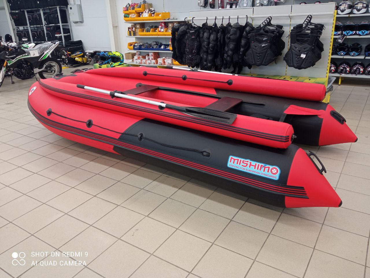 Лодка MISHIMO RIVER FJET PRO 410  под водомет в Красногорске