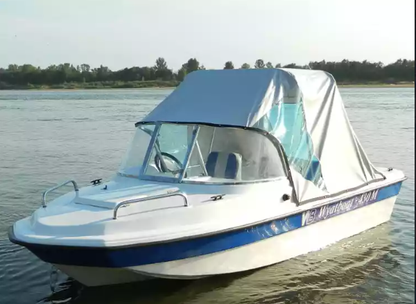 Стеклопластиковый катер Wyatboat-430 M (тримаран) в Красногорске