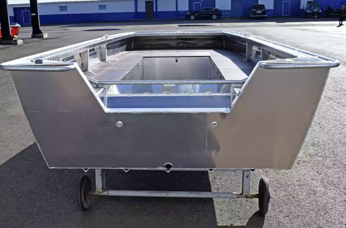 Алюминиевая лодка Wyatboat-490 Jonboat в Красногорске