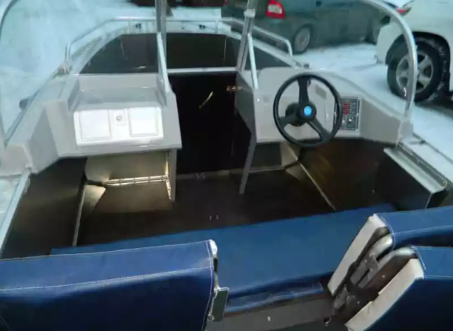Алюминиевый катер Wyatboat-430T DCM Трансформер в Красногорске
