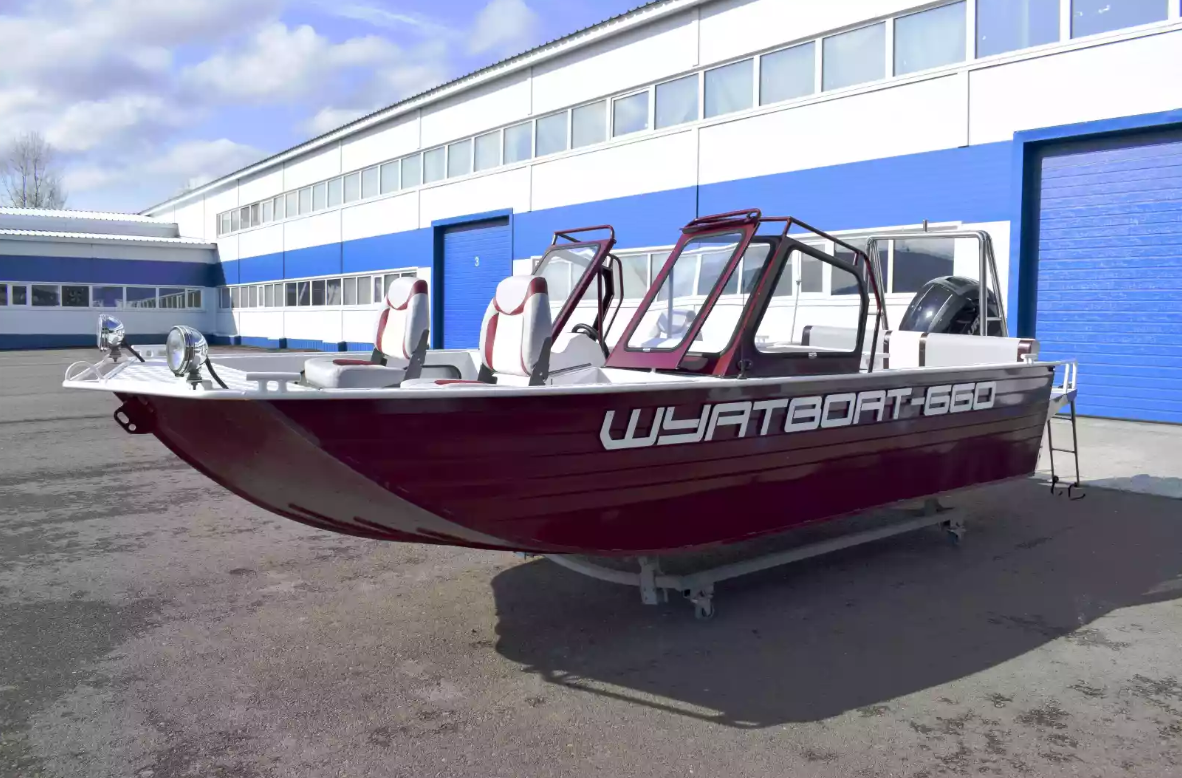 Алюминиевый катер Wyatboat-660 в Красногорске