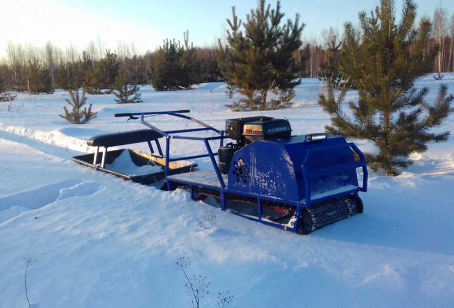 Мотобуксировщик Альбатрос-XLV 9 мини, тележки, 1250 мм в Красногорске