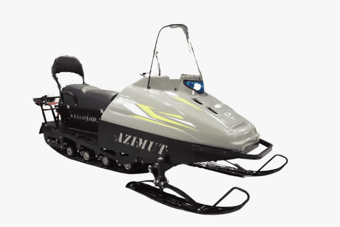 Миниснегоход Бурлак Азимут 20 л.с. , эл.запуск, реверс, тормоз гидравл, капот серый в Красногорске