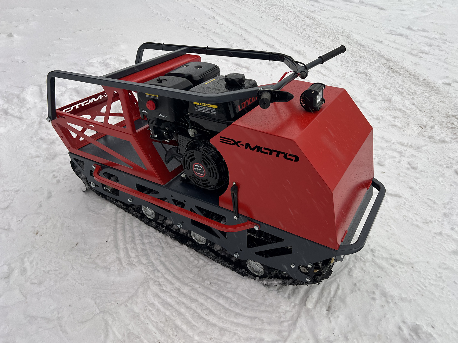 Мотобуксировщик EX-MOTO SNOWDOG S500 15л.с в Красногорске