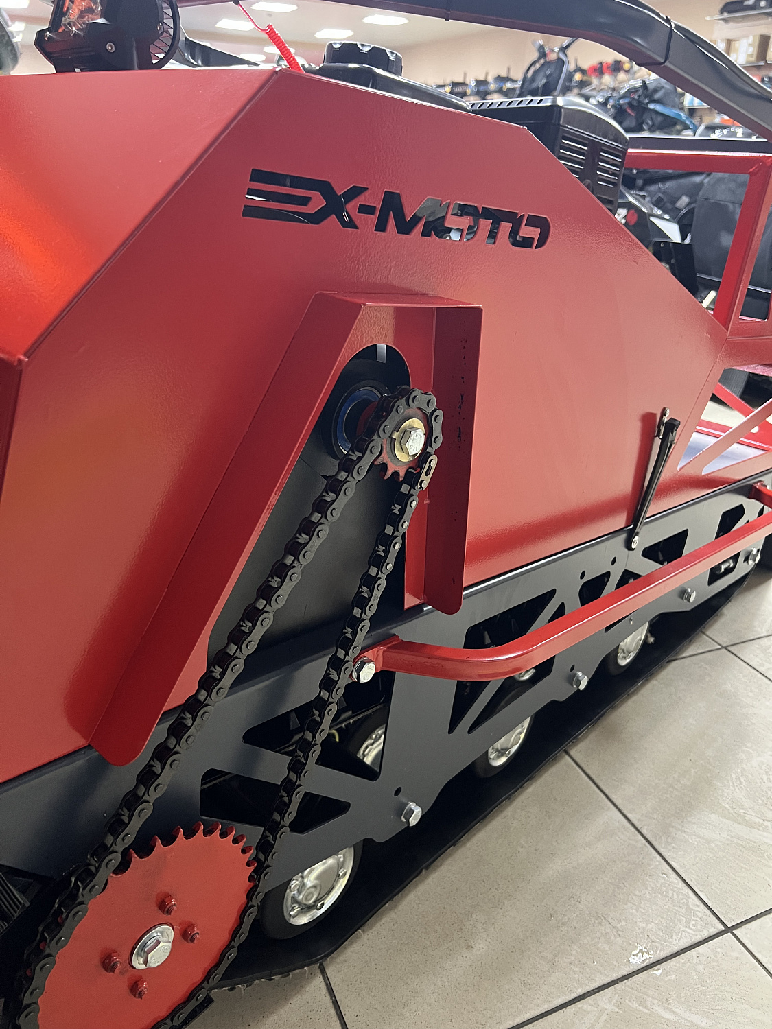 Мотобуксировщик EX-MOTO SNOWDOG S500 15л.с в Красногорске