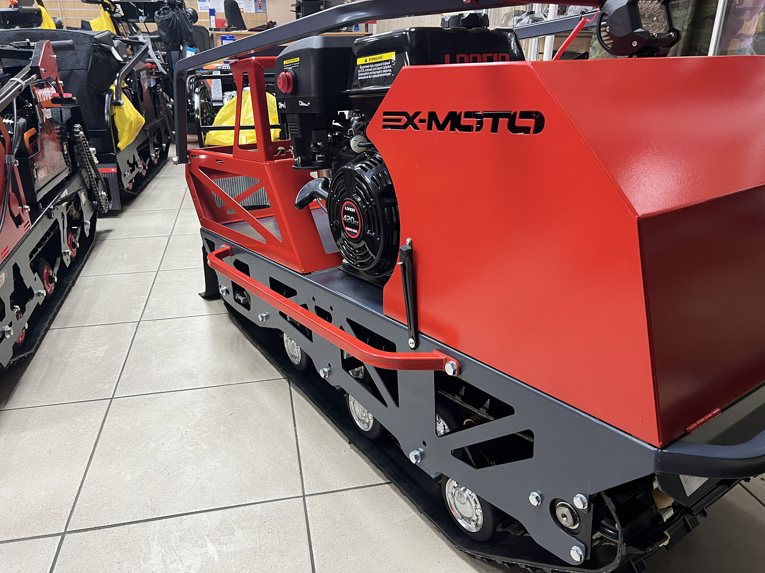 Мотобуксировщик EX-MOTO SNOWDOG S500 15л.с в Красногорске