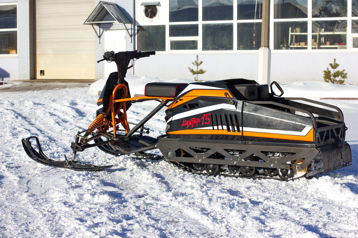 Мотобуксировщик IRBIS Мухтар 15 с лыжным модулем в комплекте в Красногорске