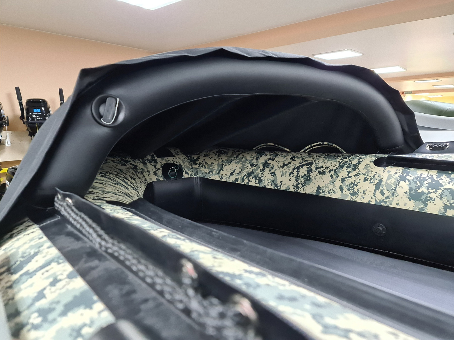 КОМПЛЕКТ НОСОВОГО ТЕНТА К ЛОДКЕ SMARINE AIR MAX 380 ЧЕРНЫЙ в Красногорске