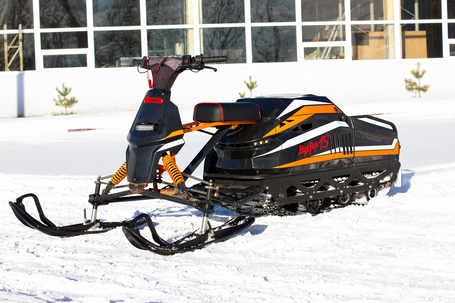 Мотобуксировщик IRBIS Мухтар 15 с лыжным модулем в комплекте в Красногорске