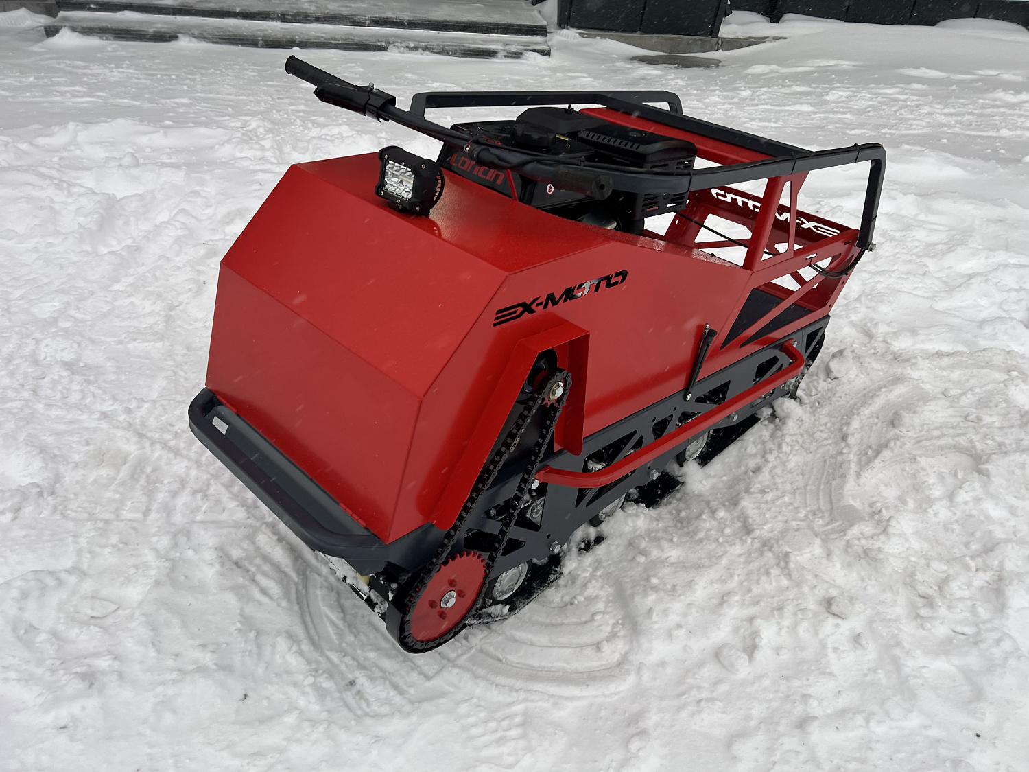 Мотобуксировщик EX-MOTO SNOWDOG S500 15л.с в Красногорске