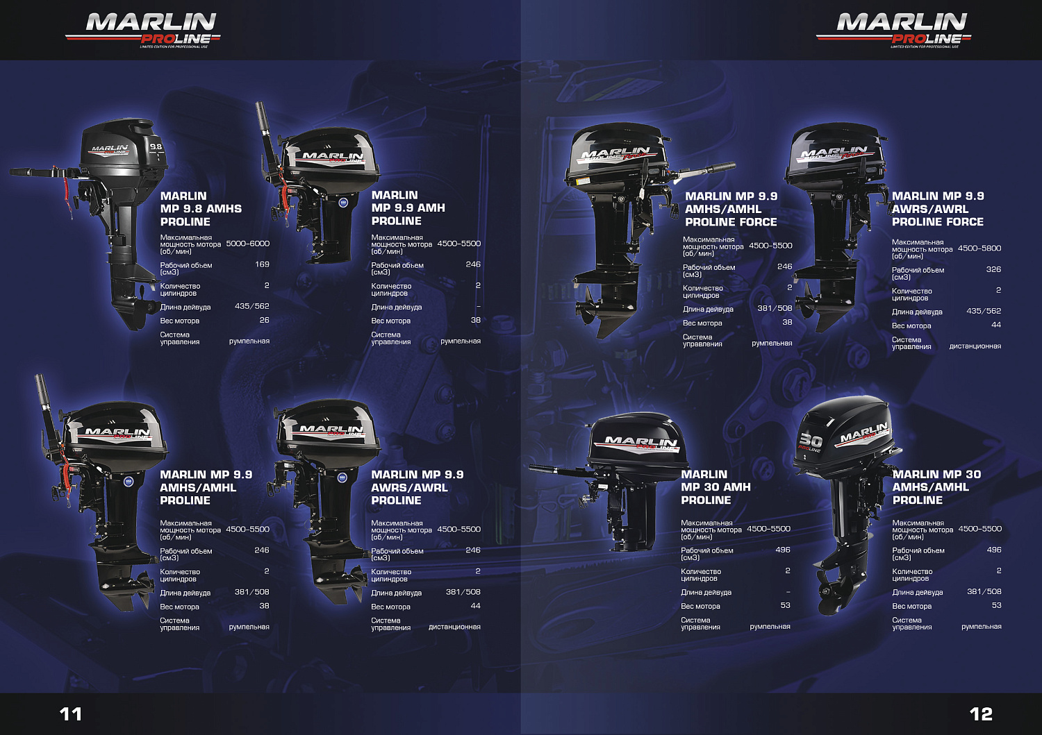 Лодочный мотор MARLIN PROLINE MP 30 AMHS в Красногорске