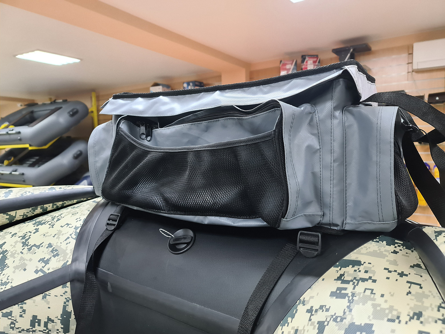 СУМКА ЛЮКС НА БАЛЛОН ДЛЯ ЛОДОК ПВХ 50Х25Х25 СМ в Красногорске